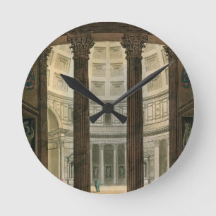 Reloj Redondo Mediano Interior del panteón, Roma, de 'Le Costume A