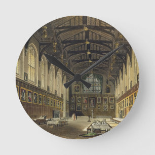 Reloj Redondo Mediano Interior del Pasillo de la iglesia de Cristo,