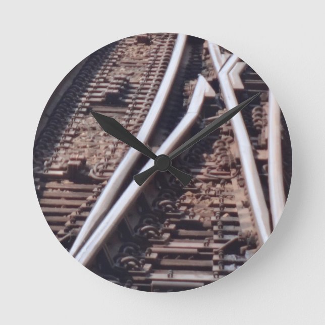 Reloj Redondo Mediano Interruptores (Anverso)