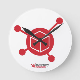 Reloj Redondo Mediano InventorySource.com Automated Inventory Clock