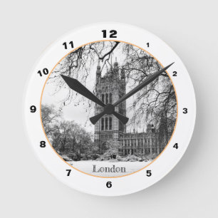 Reloj Redondo Mediano Invierno de Londres, Palacio Westminster/Gran Bret