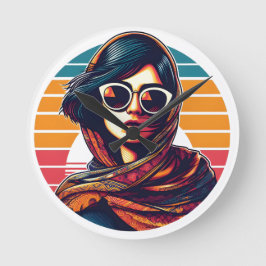 Reloj Redondo Mediano Iranian woman - Iran