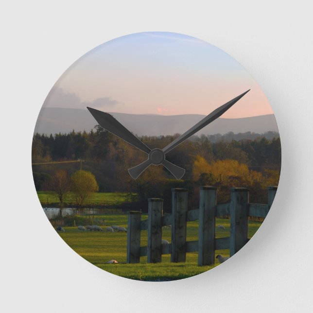 Reloj Redondo Mediano Ireland is Beautiful (Anverso)