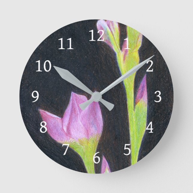 Reloj Redondo Mediano Iris (Anverso)