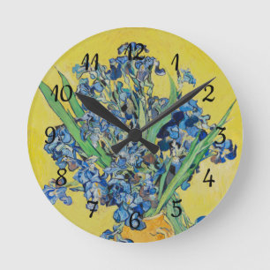 Reloj Redondo Mediano Irises Vincent van Gogh