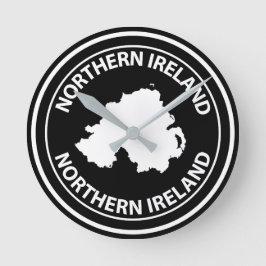 Reloj Redondo Mediano Irlanda del Norte