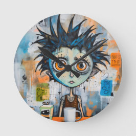 Reloj Redondo Mediano Isak Inkwell pronuncio de la mañana del lunes