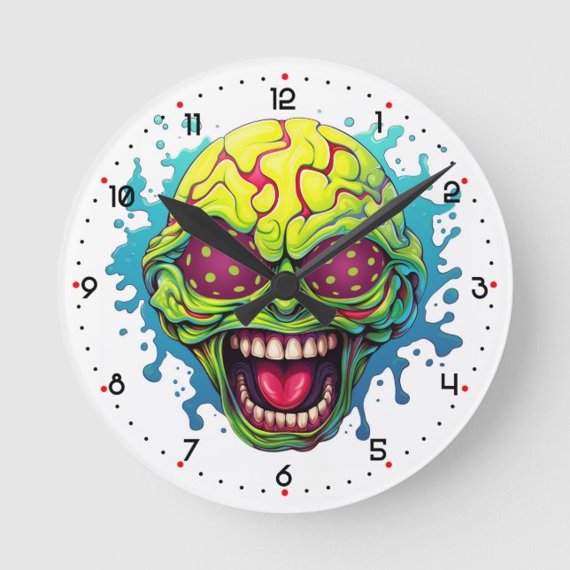 Reloj Redondo Mediano it’s pickle o’clock! Pickleball  (Anverso)