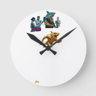 Reloj Redondo Mediano Italian Brainrot Spaghetti Glitch | Viral