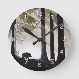 Reloj Redondo Mediano Jabalí