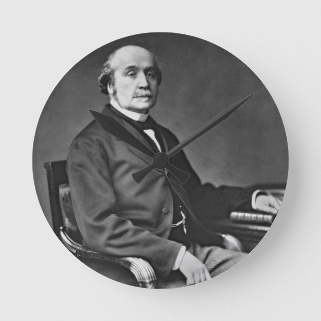 Reloj Redondo Mediano Jacques Victor Albert de Broglie (1821-1901), de (Anverso)
