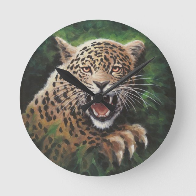 Reloj Redondo Mediano Jaguar (Anverso)