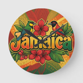 Reloj Redondo Mediano Jamaica dreams 