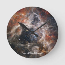 Reloj Redondo Mediano James Webb Tarantula Nebula Hi-Res Image 2022