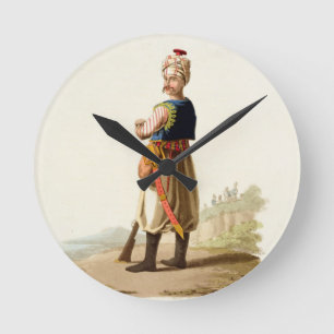 Reloj Redondo Mediano Janissary, de los "trajes de las diversas