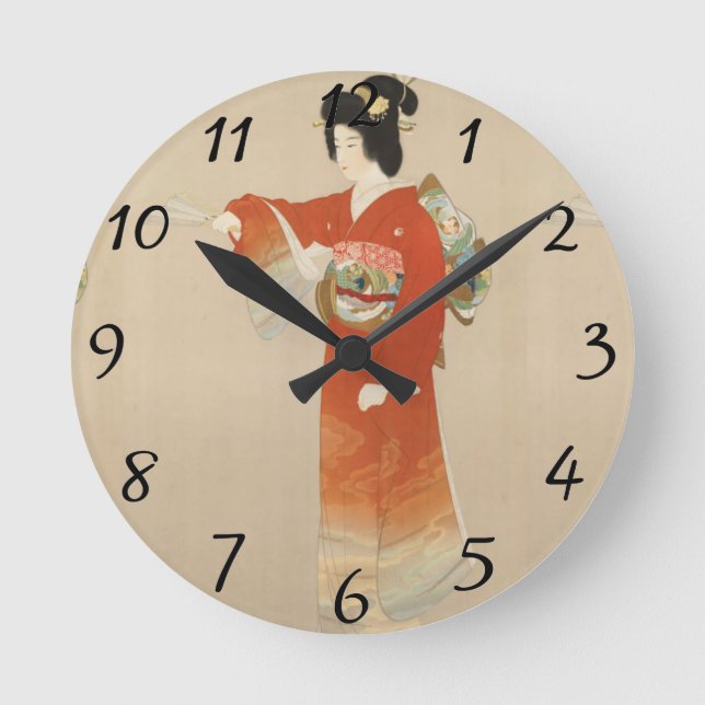 Reloj Redondo Mediano Japón (Anverso)