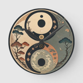 Reloj Redondo Mediano Japonés 8