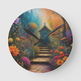 Reloj Redondo Mediano Jardín