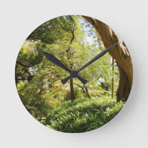 Reloj Redondo Mediano Jardín Botánico Wahiawa
