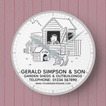 Jardín de cobertizos, kenianos y edificios anexos