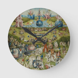 Reloj Redondo Mediano Jardín de las Delicias Termales, 1490-1500
