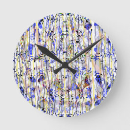 Reloj Redondo Mediano Jardín de Pulpo