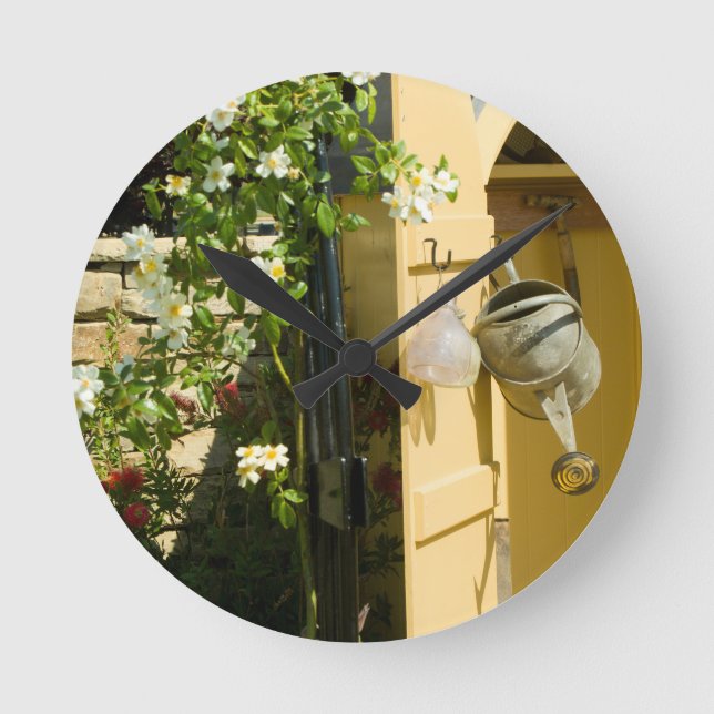 Reloj Redondo Mediano Jardín inglés (Anverso)