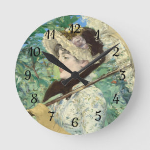 Reloj Redondo Mediano Jeanne (Primavera) Edouard Manet  