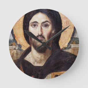 Reloj Redondo Mediano Jesucristo