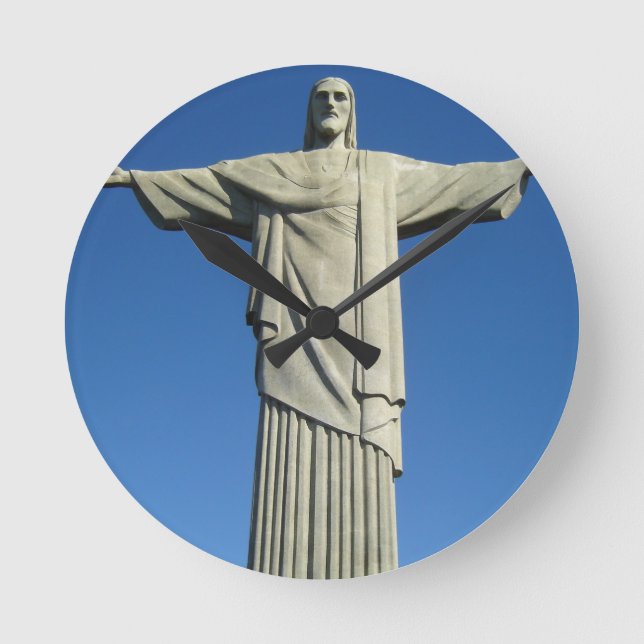 Reloj Redondo Mediano Jesucristo (Anverso)