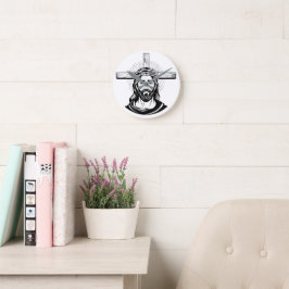 Reloj Redondo Mediano Jesus Christ