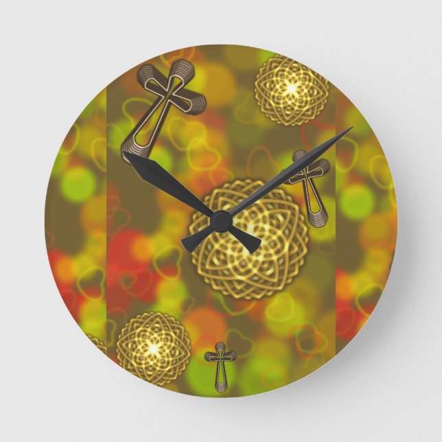 Reloj Redondo Mediano Jesus is the light that I seek  (Anverso)