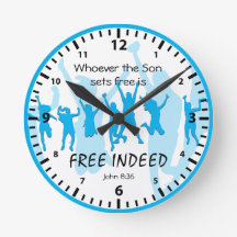 Juan 8:36 | Si el hijo te pone | Azul DE HECHO LIB