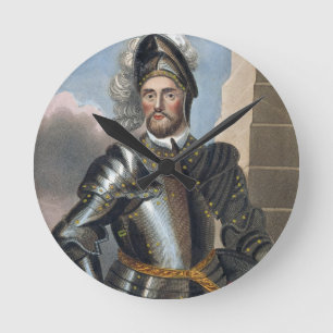Reloj Redondo Mediano Juan Baliol (d.1269), después de una pintura en e