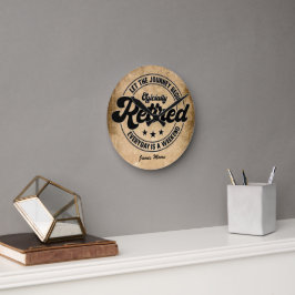 Reloj Redondo Mediano Jubilación