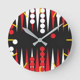 Reloj Redondo Mediano Junta de Backgammon
