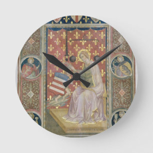 Reloj Redondo Mediano Justicia militante, del Salone del Consiglio (C