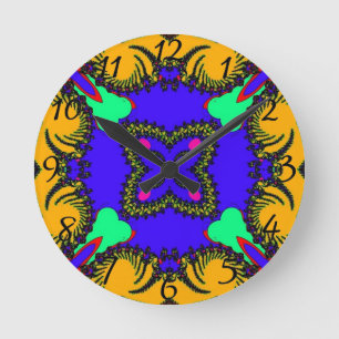 Reloj Redondo Mediano Kaleidoscope Clock