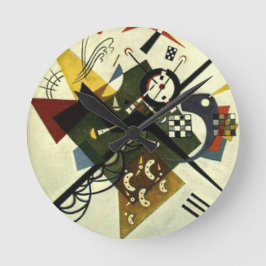 Reloj Redondo Mediano Kandinsky En White II
