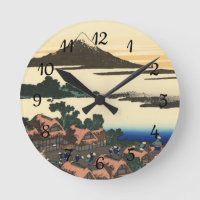 Katsushika Hokusai Dawn en la provincia de Kai
