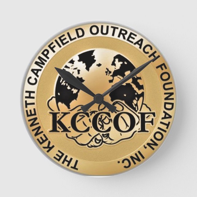 RELOJ REDONDO MEDIANO KCCOF (Anverso)