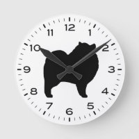 Keeshond Dog Rama Silhouette