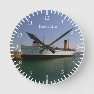 Reloj Redondo Mediano Keewatin clock
