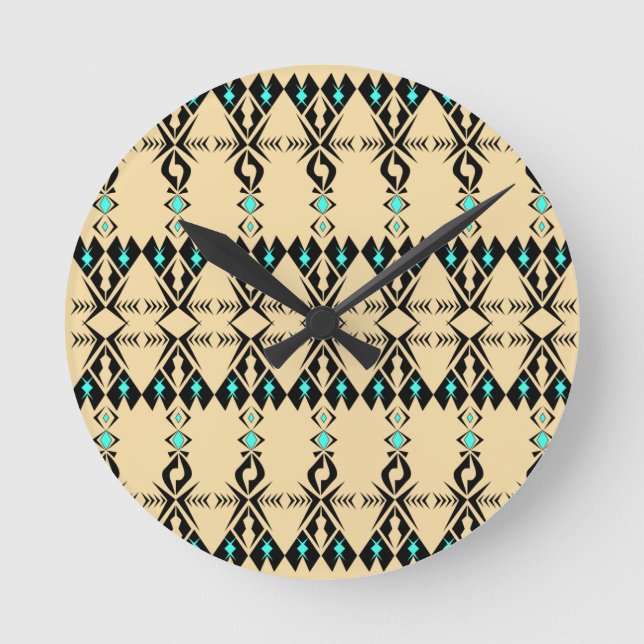 Reloj Redondo Mediano Kele ~ Sparrow (Anverso)