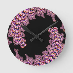 Reloj Redondo Mediano Kinetical - Arte Mandelbrot