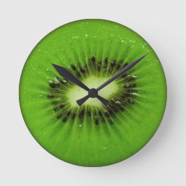 Reloj Redondo Mediano Kiwi Fruit Fresch Slice