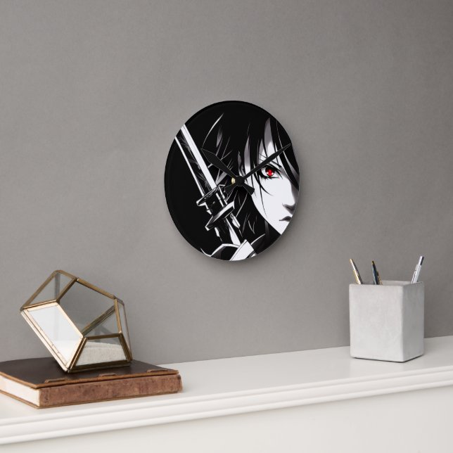 Reloj Redondo Mediano knight Of The Night (Oficina)