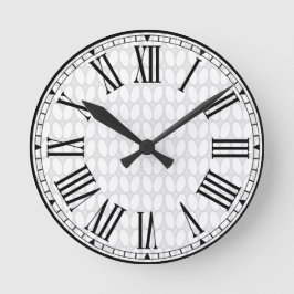 Reloj Redondo Mediano Knitting Stitch Classic