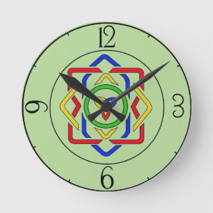 Reloj Redondo Mediano Knot Celtic Trinity