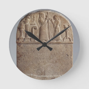 Reloj Redondo Mediano Kuddurru (carta de concesión de tierras) del bebé